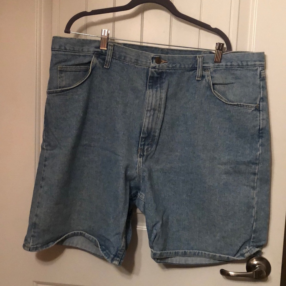Wrangler Faded Denim Shorts